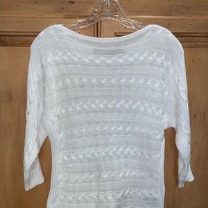 Ralph Lauren White Sweater Petite XS